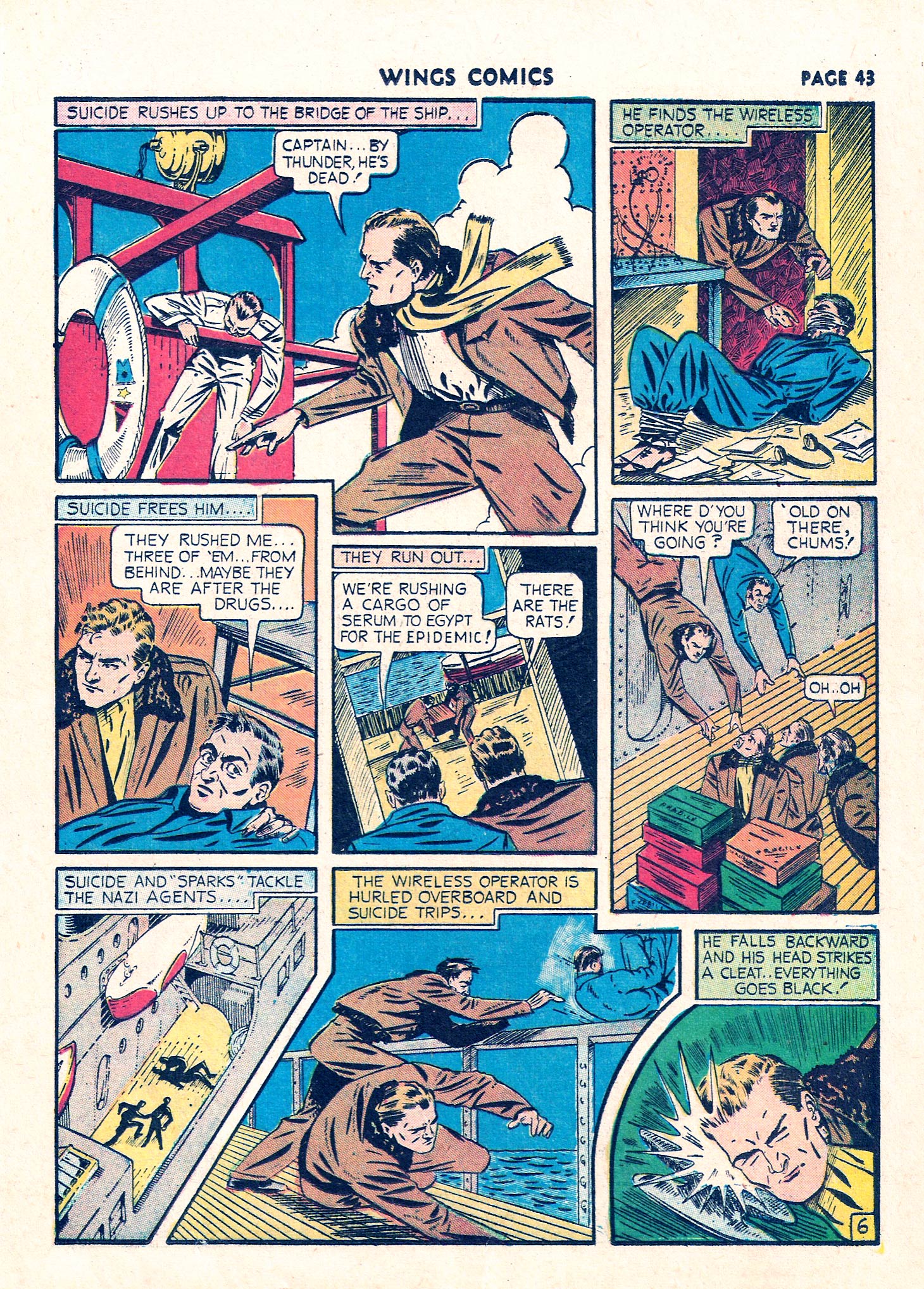 Read online Wings Comics comic -  Issue #9 - 45