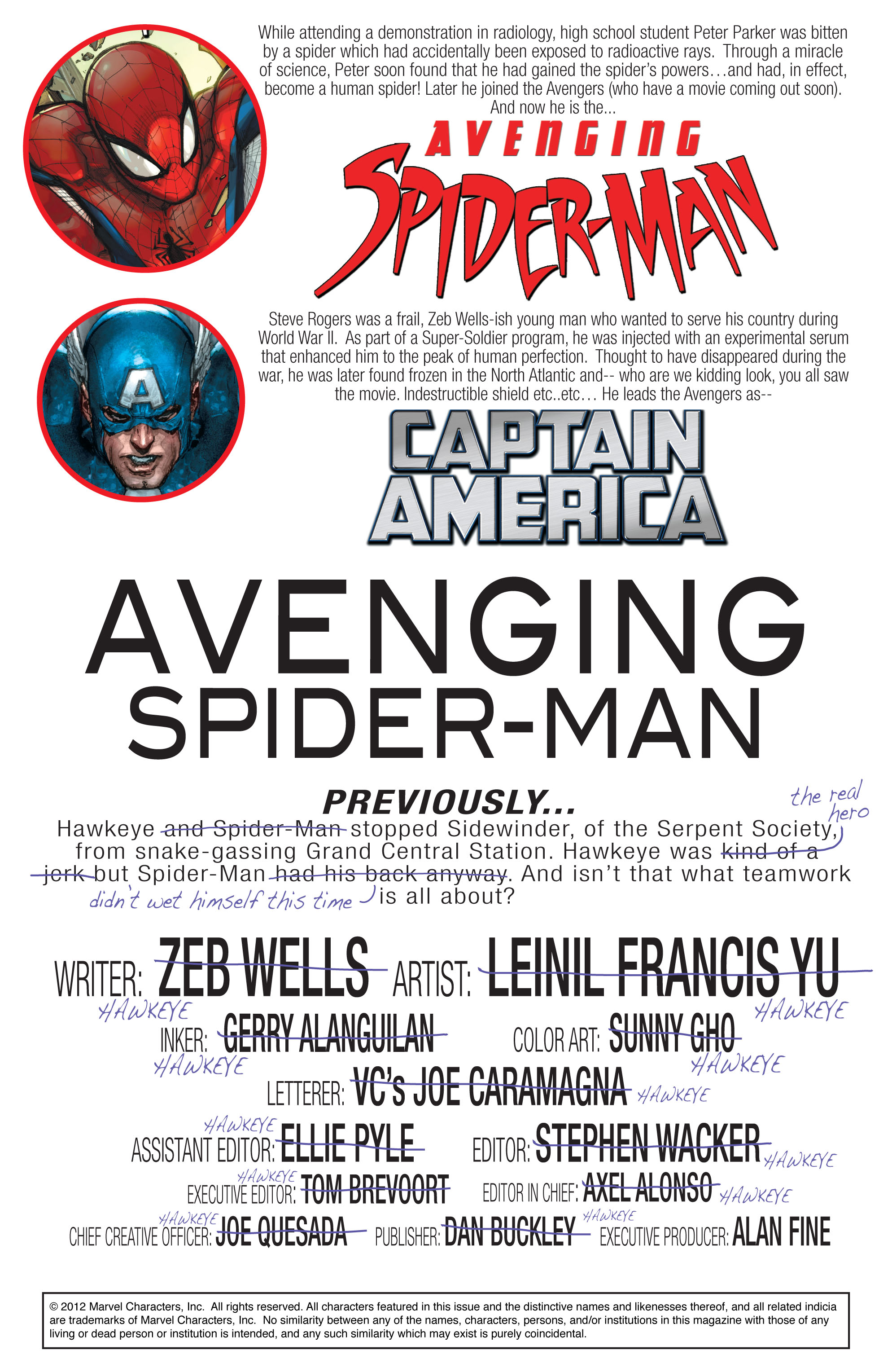 Read online Avenging Spider-Man comic -  Issue #5 - 2