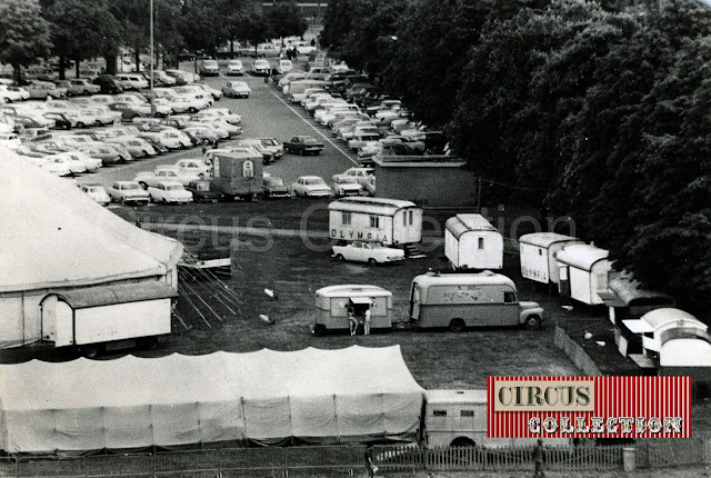 roulotte et chapiteau cu cirque Olympia 