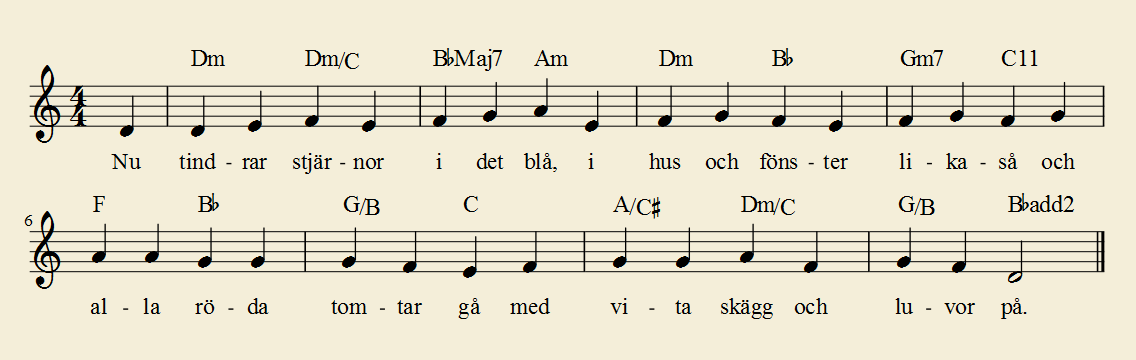 Du Får Göra Som Du Vill Chords