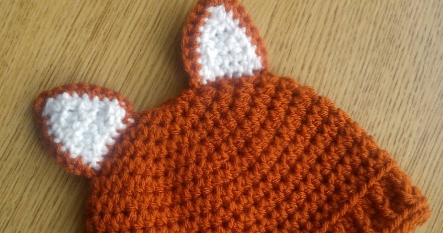 Crochet fox hat baby fox hat handmade beanie newborn to teenager fox hat. Dark Fox Hat photo prop