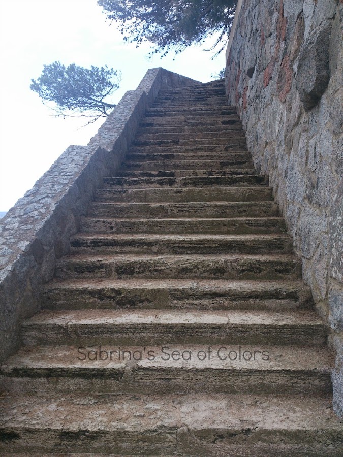 escaleras camino de ronda