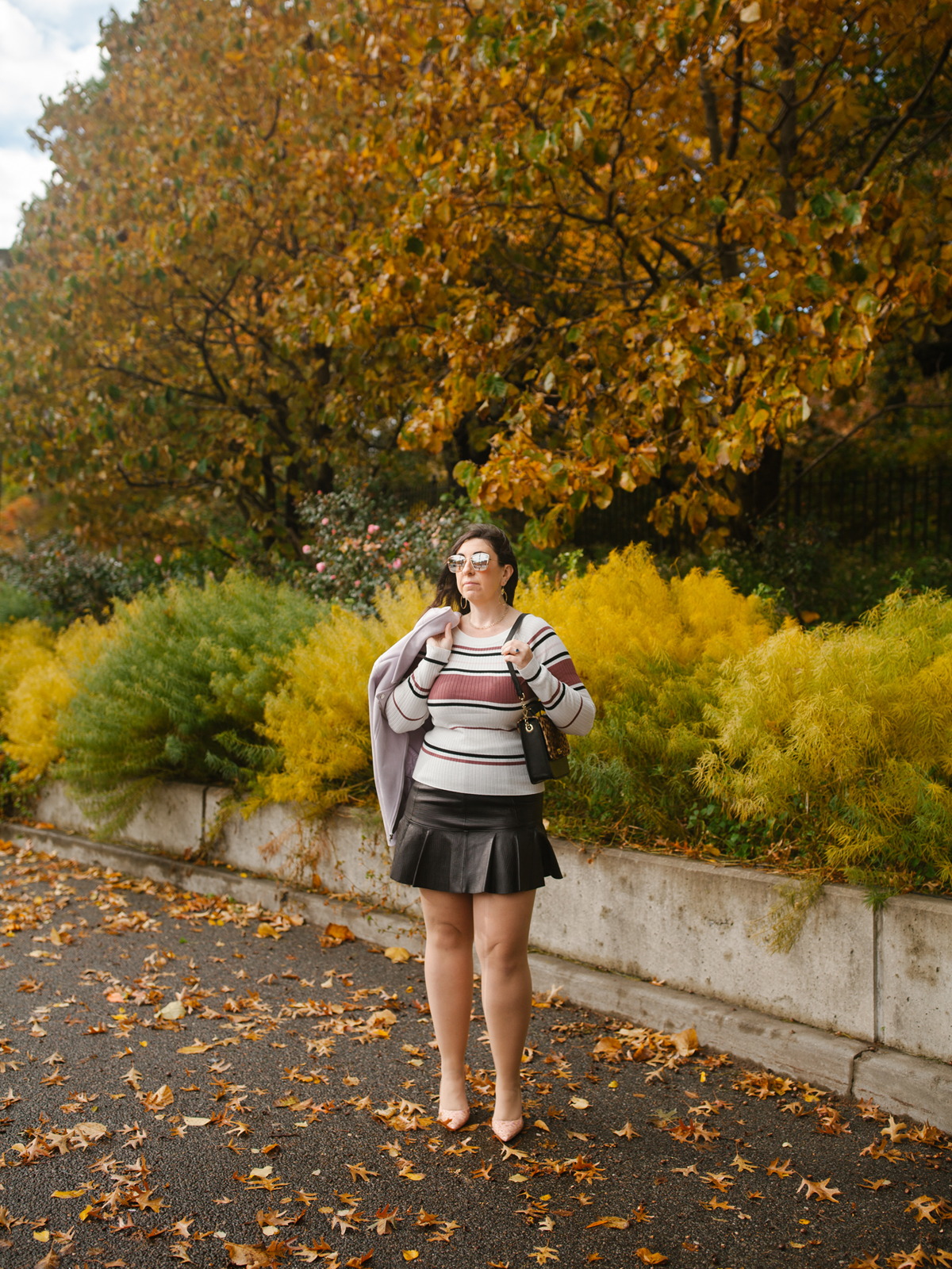 OOTD: The perfection of the striped sweater for Fall and Winter :: Effortlessly with Roxy