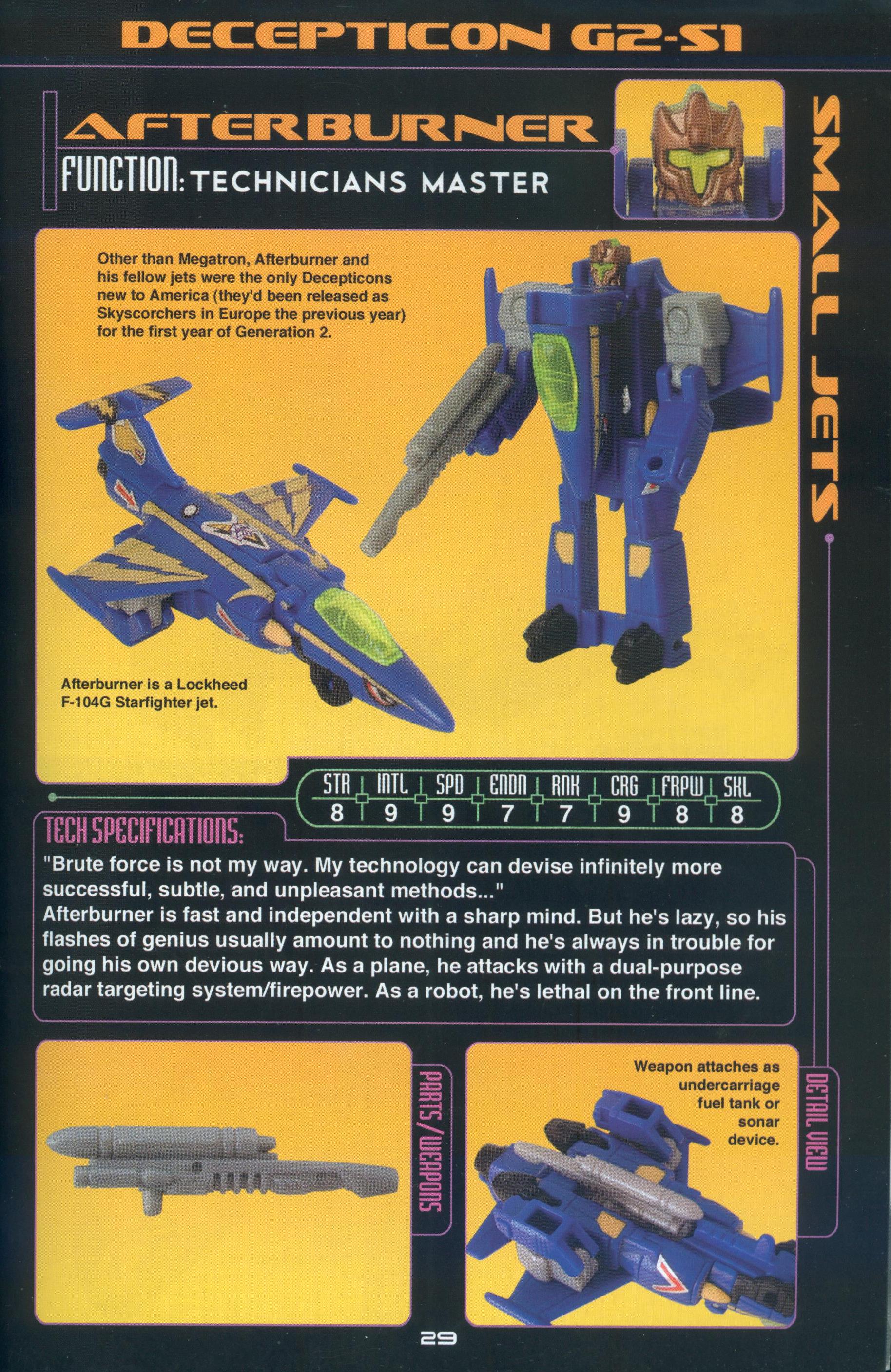 Read online Cybertronian: An Unofficial Transformers Recognition Guide comic -  Issue #6 - 31
