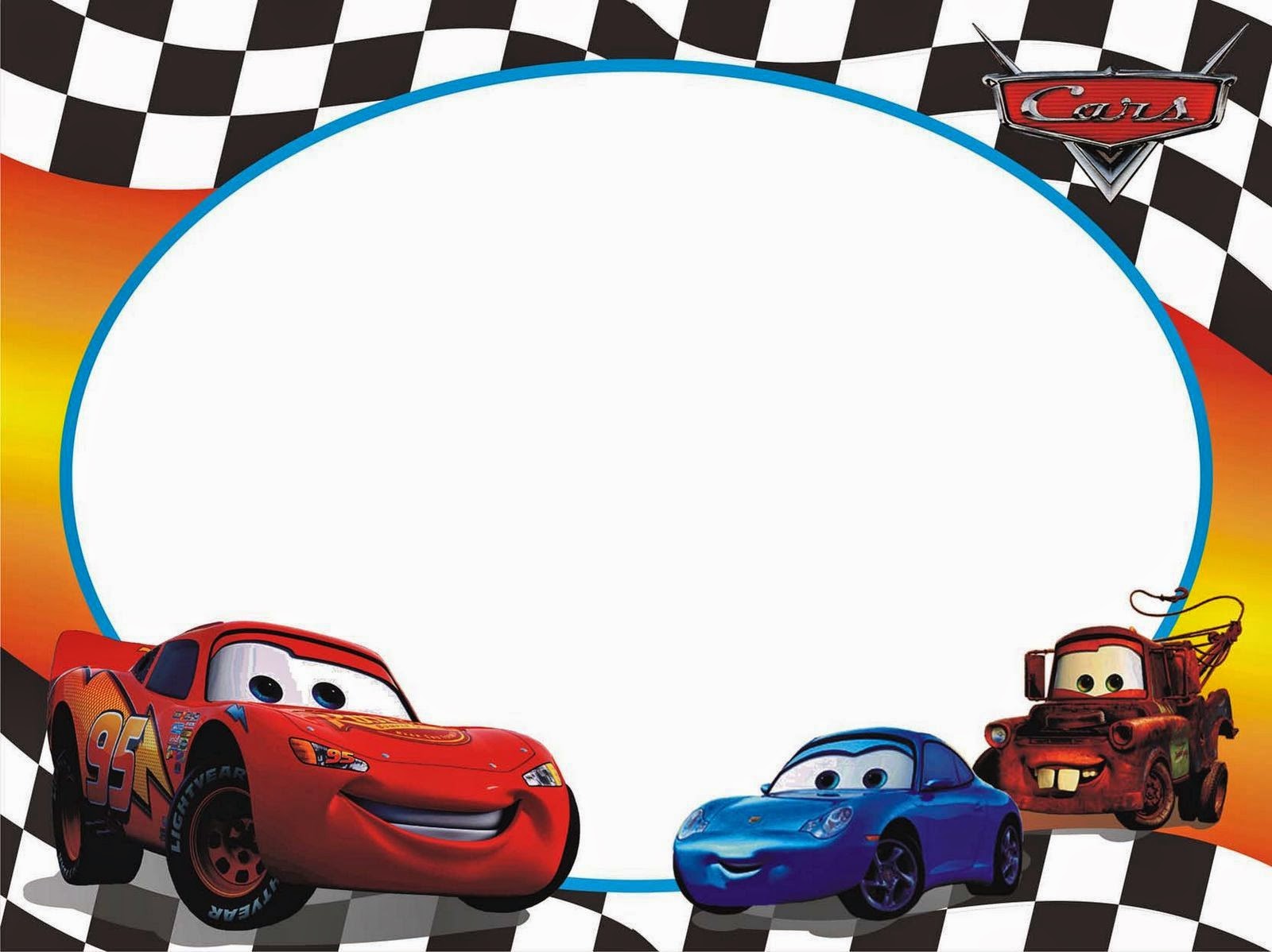 Cars: Free Printable Photo Frames. - Oh My Fiesta! in english