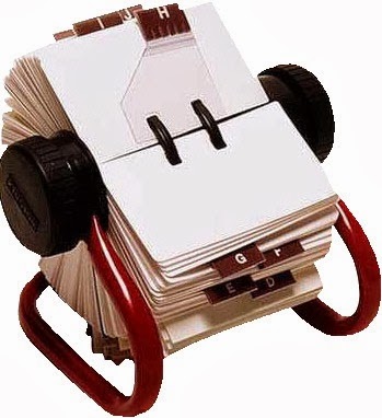 Live The Blog! Invention Of Rolodex