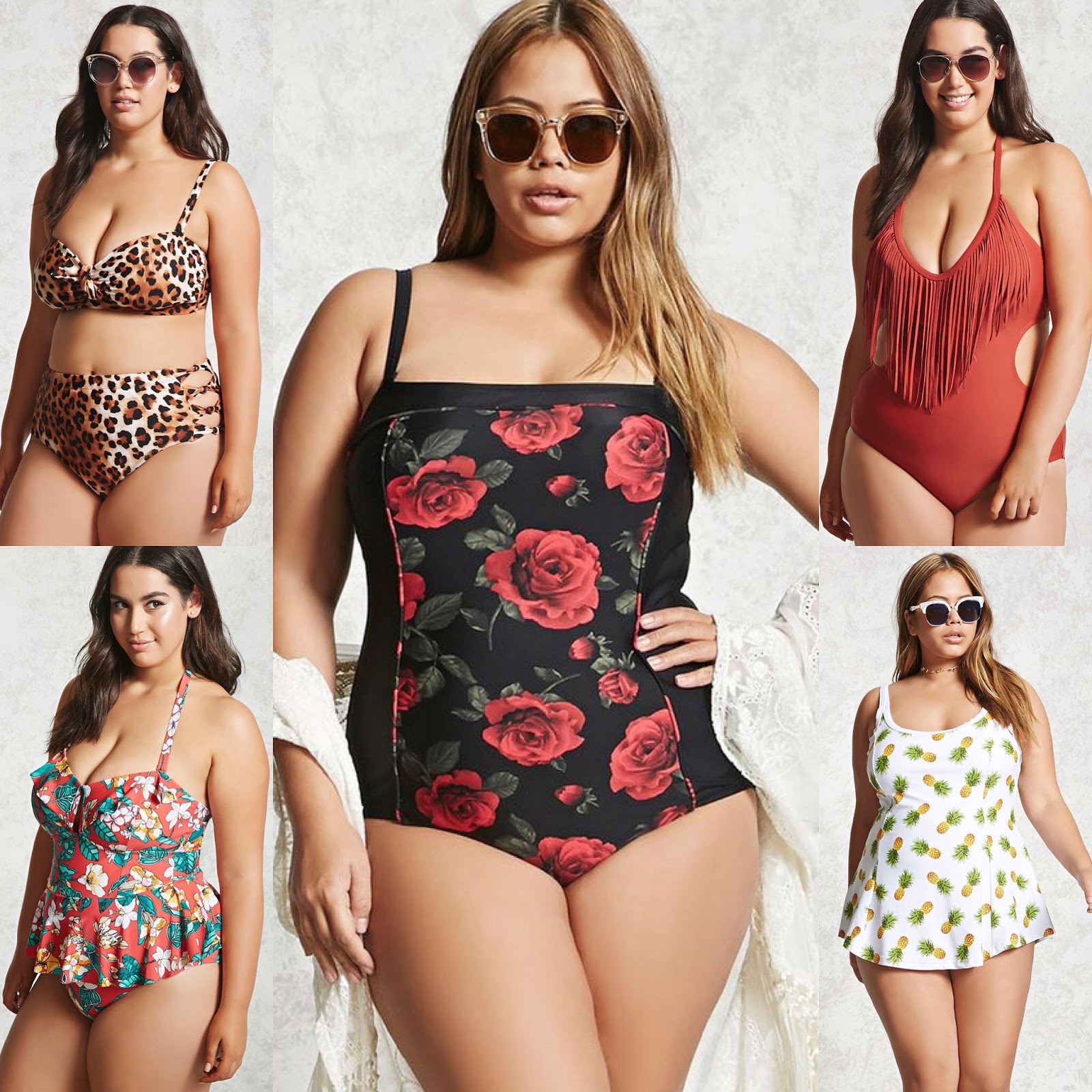 forever 21 leopard swimsuit