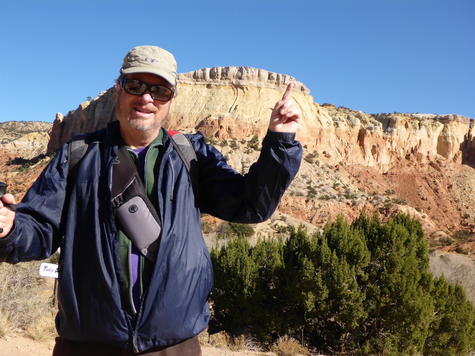 Sock Monkey Trekkers: Ghost Ranch RVing - Kitchen Mesa Hike