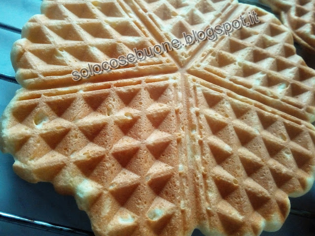 oggi facciamo i waffel