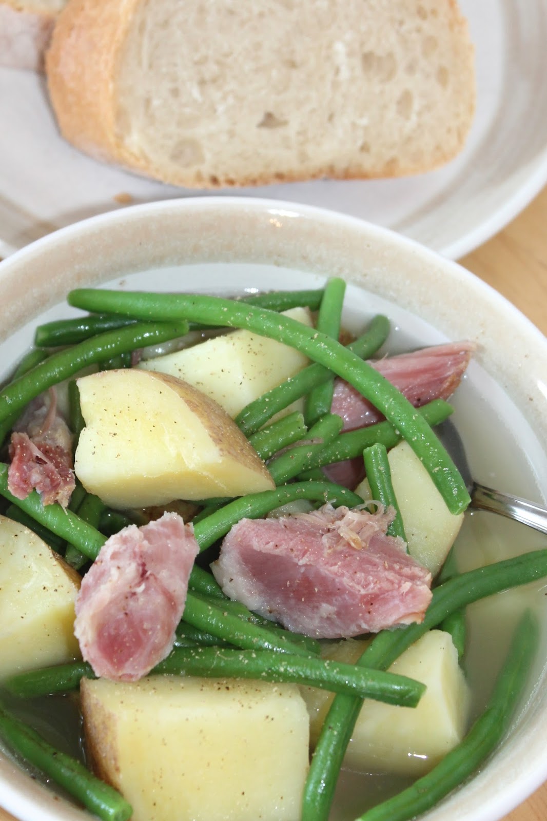Savory Moments Pennsylvania Dutch ham, green beans, and potatoes