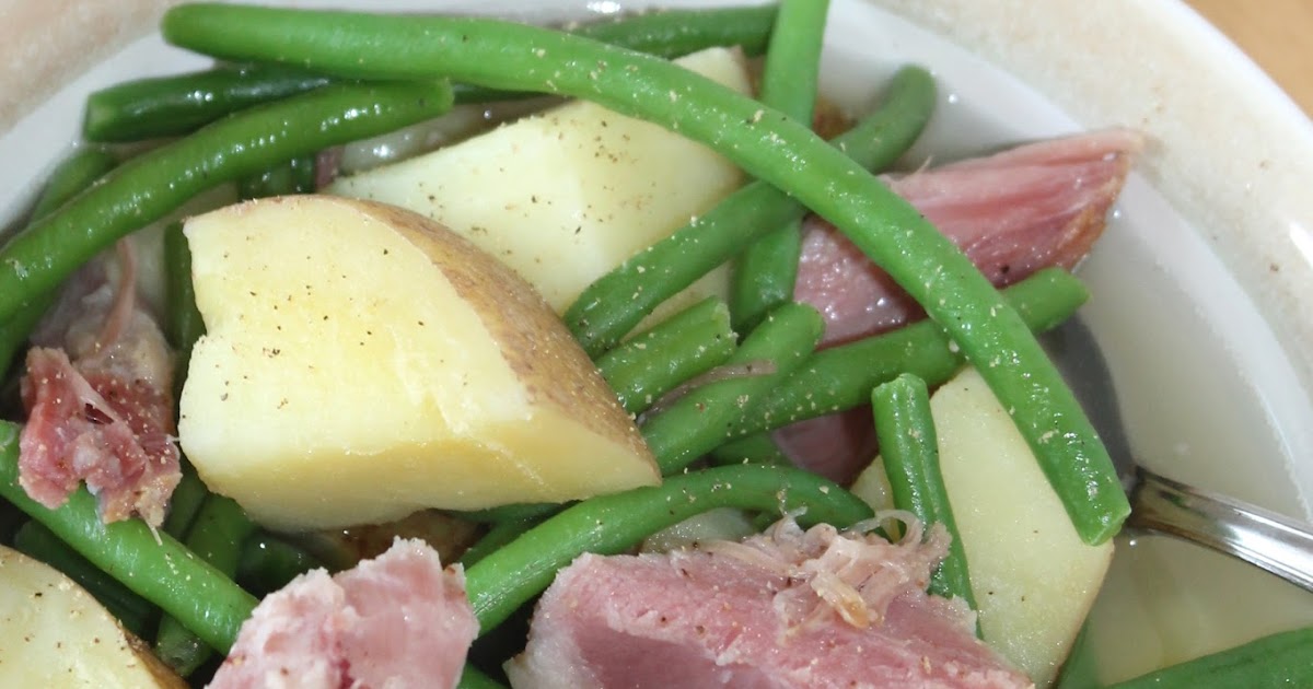 Savory Moments Pennsylvania Dutch ham, green beans, and potatoes