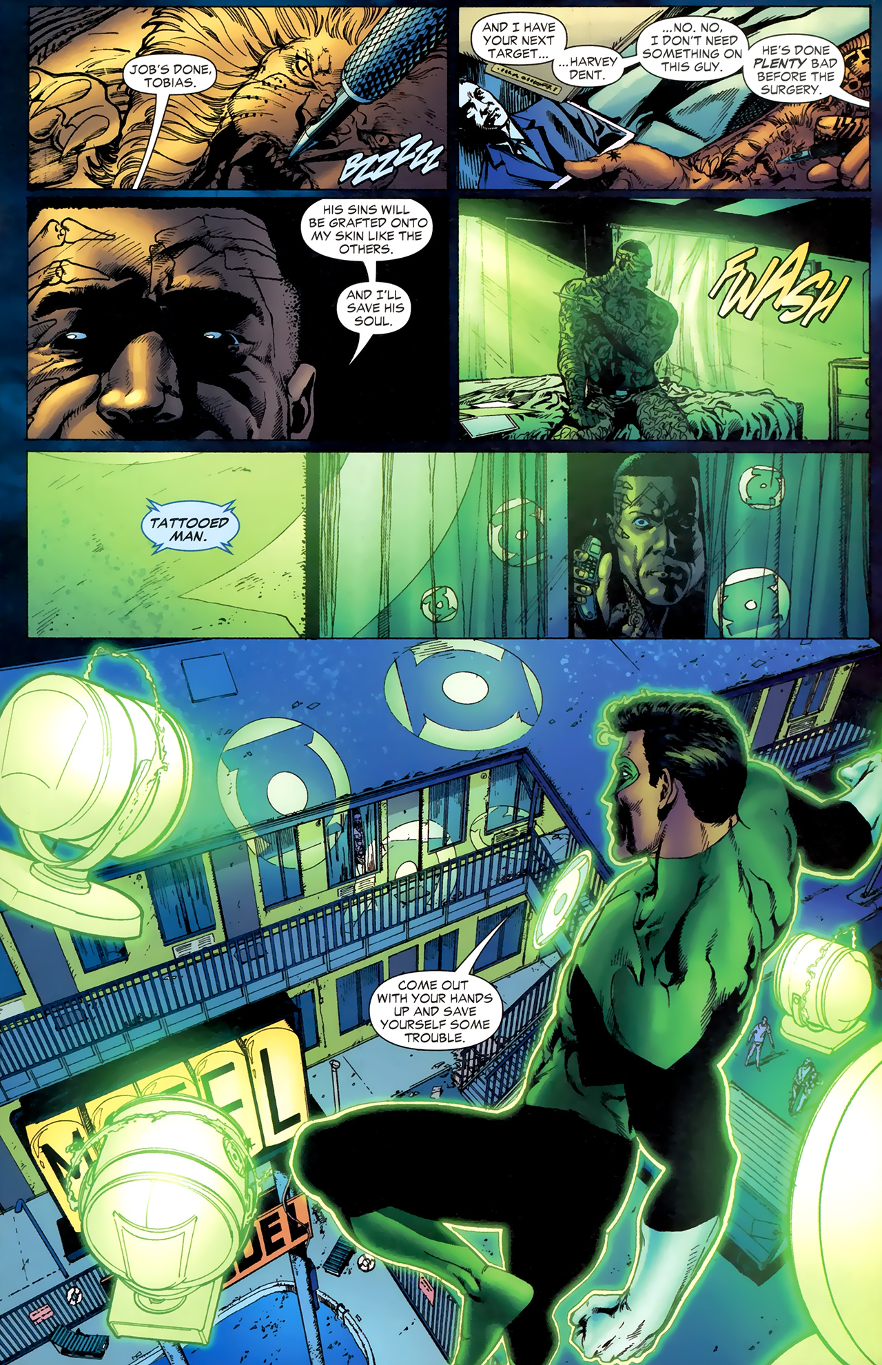 Read online Green Lantern (2005) comic -  Issue #9 - 12
