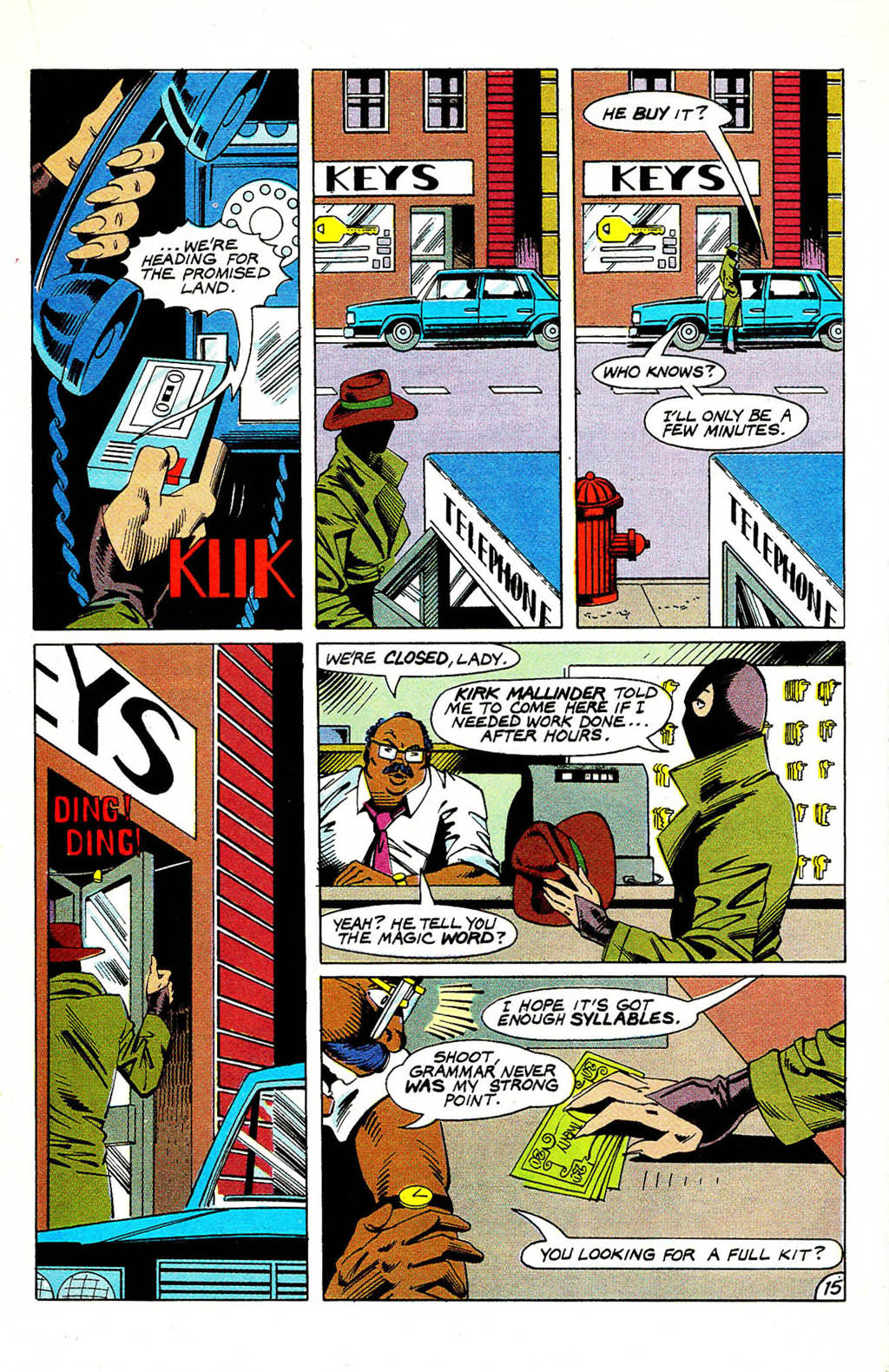 Read online Whisper (1986) comic -  Issue #4 - 17