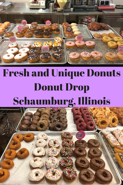 Fresh and Unique Donuts at Donut Drop in Schaumburg, Illinois