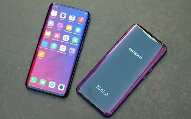 Oppo Find X display 