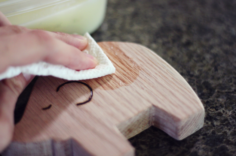 BeccaMarie Designs Safe and Natural Wood Finish for Babies