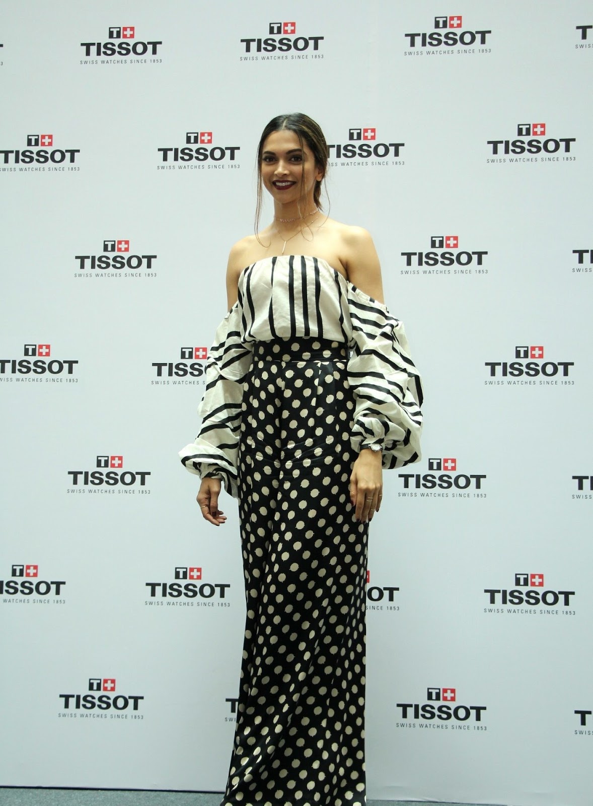 Deepika Padukone Looks Stunning At The Launch Of Tissot Bella Ora Watch In Hyderabad