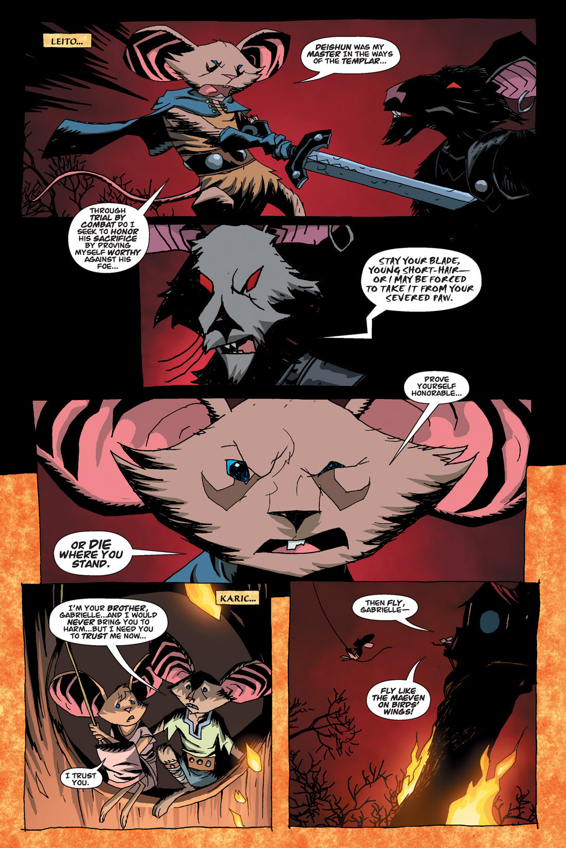 Read online The Mice Templar Volume 1 comic -  Issue #2 - 16