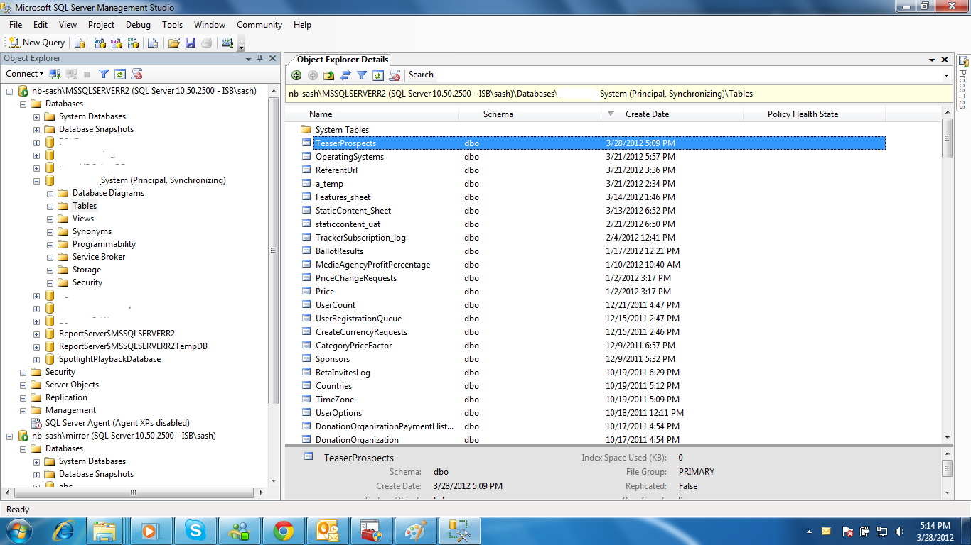 Sql server knowledge sharing blog verify database mirroring solution