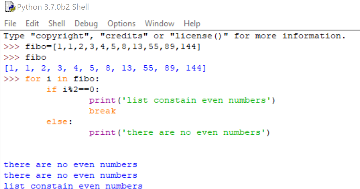 HodentekHelp: How does For..Break work in Python?