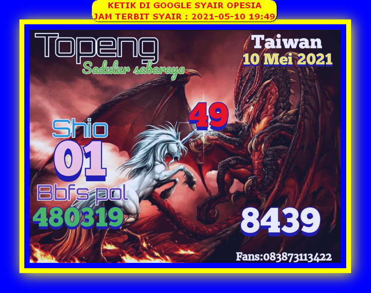 1 New Message Kode Syair Hongkong 10 Mei 2021 Forum Syair Togel Hongkong Singapura Sydney