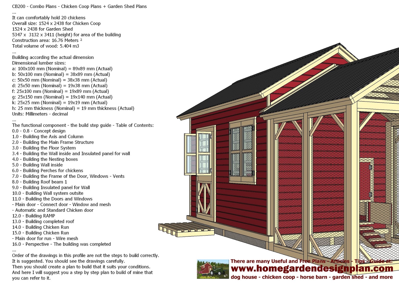 Chicken shed plans pdf Diy | Coop Channel