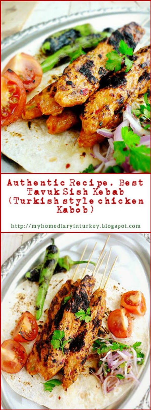 Citra's Home Diary Tavuk Kebabı / (Adana kebab inspired) Best Chicken