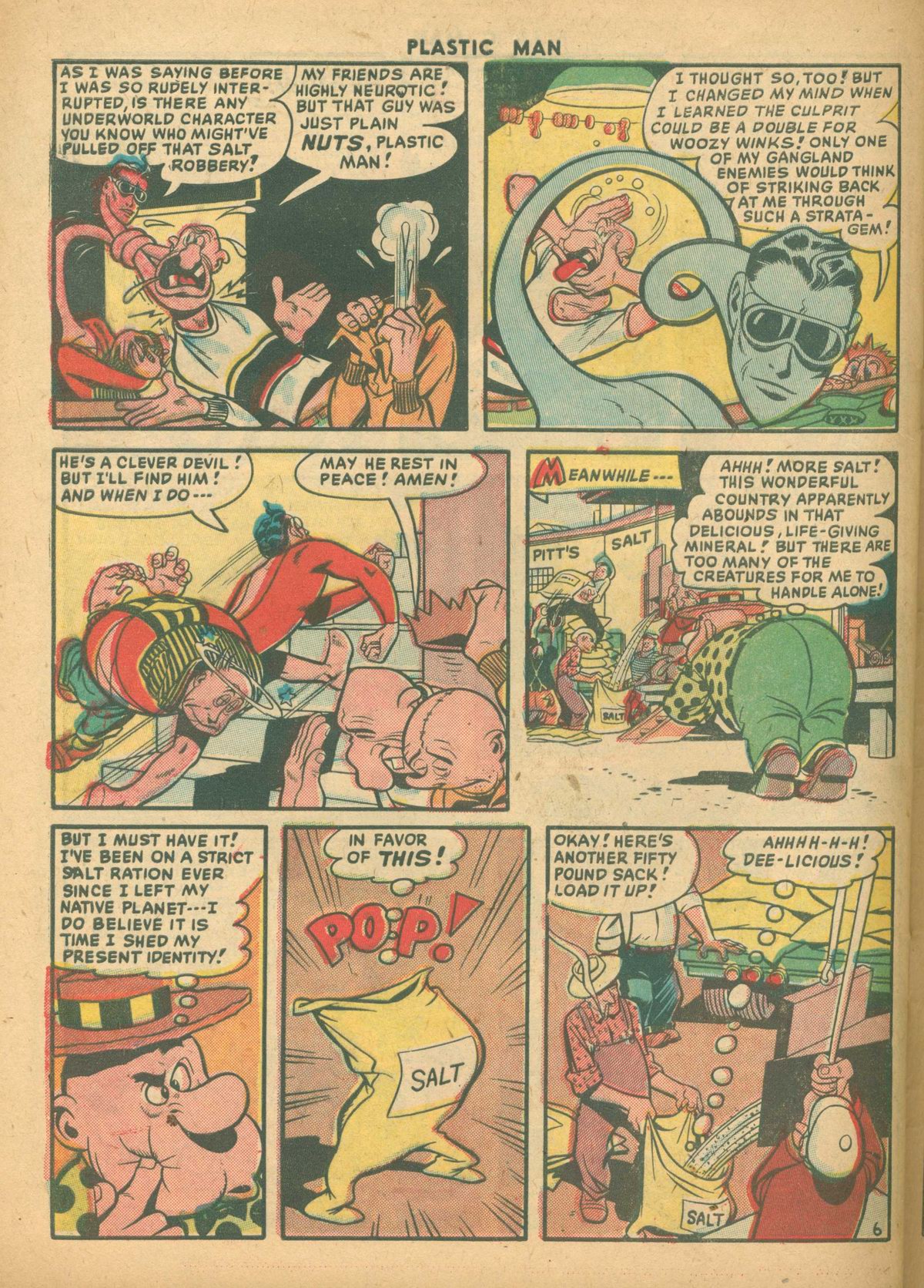 Read online Plastic Man (1943) comic -  Issue #21 - 28