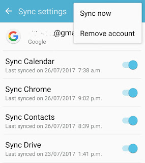 Sync Contacts now