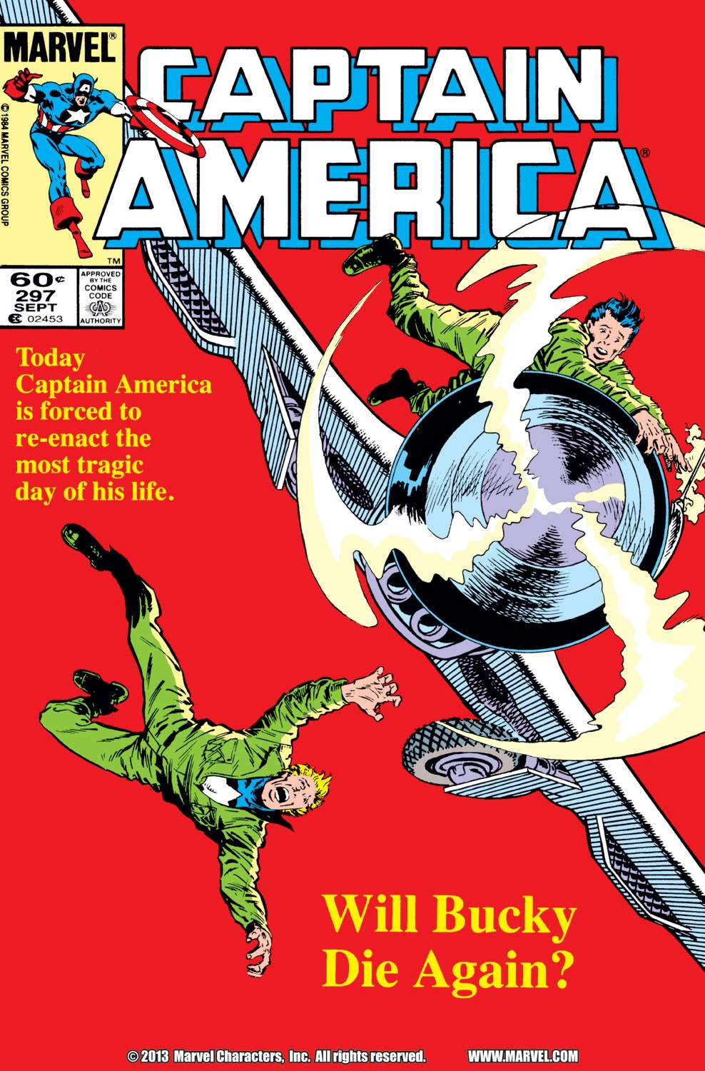 Read online Captain America (1968) comic -  Issue #297 - 1