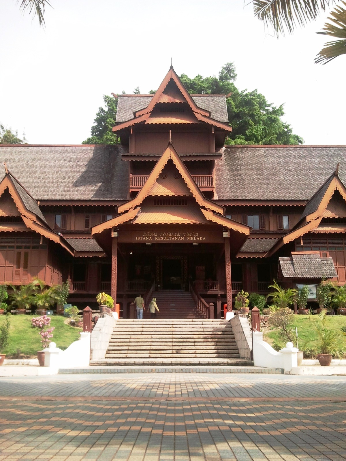 Johor Ke Terengganu.: Melaka 17: Istana Melaka