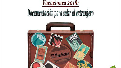 Vacaciones 2018: Documentación para salir al extranjero