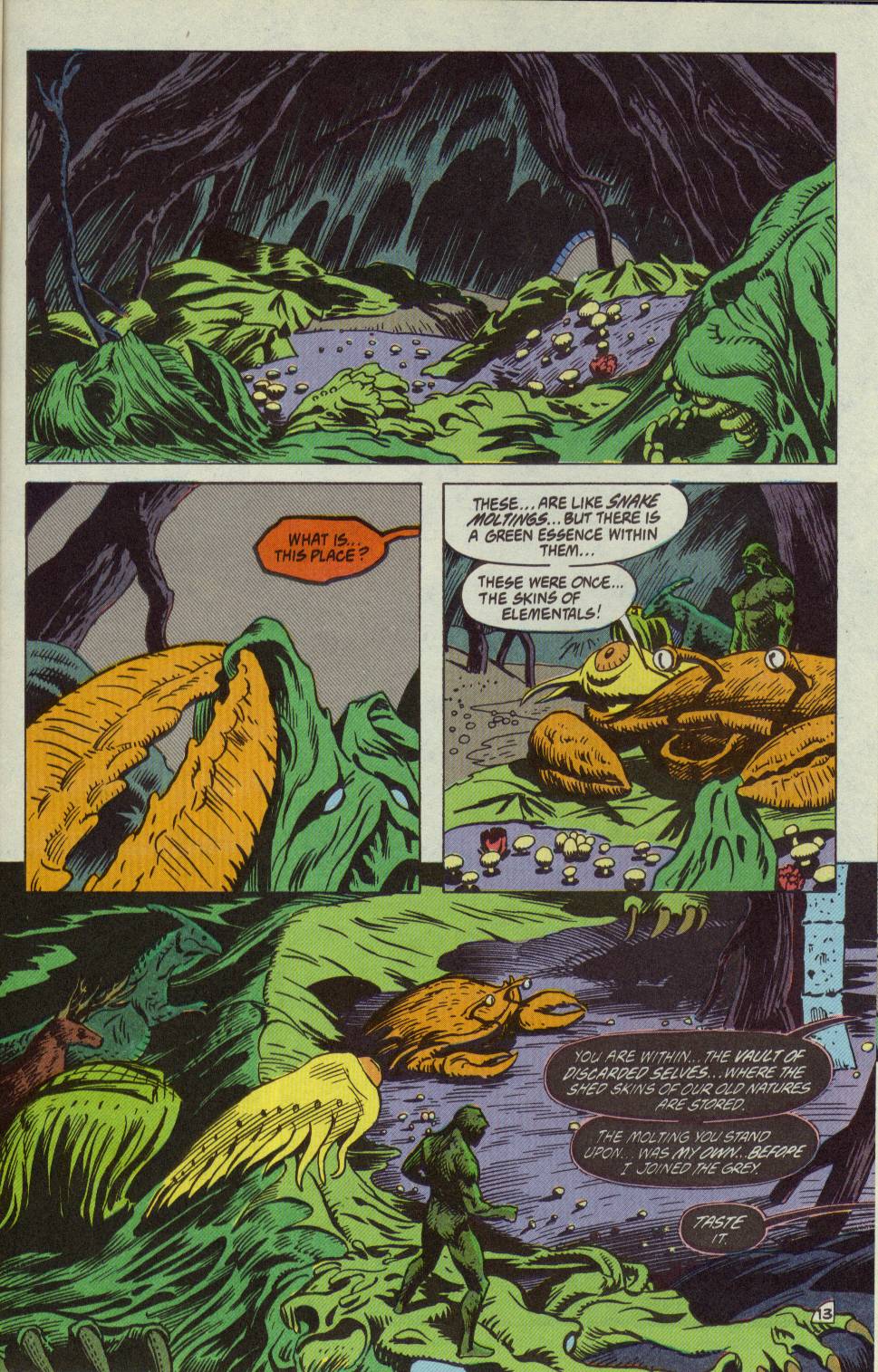 Swamp Thing (1982) Issue #109 #117 - English 14