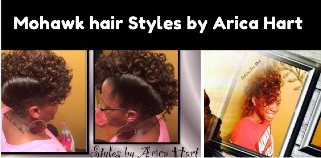6 Trendy Mohawk hair Styles with curls
