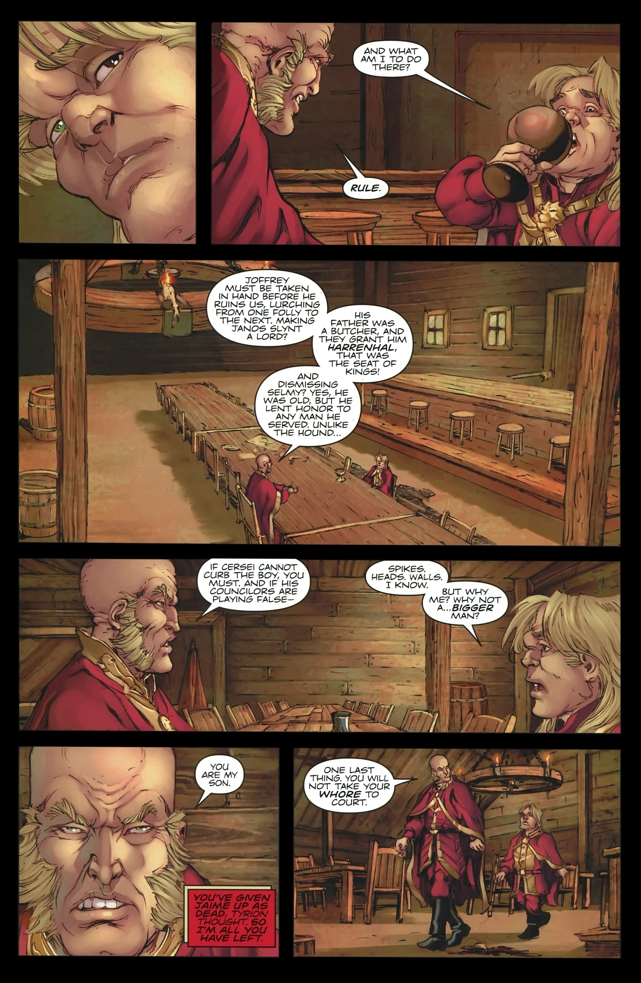 Read online A Game Of Thrones comic -  Issue #23 - 20