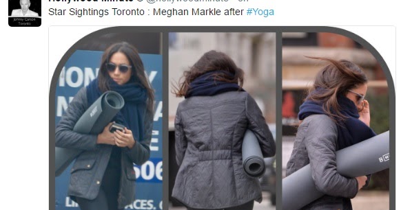 Meghan Markle springs into yoga in a new Barbour jacket - Meghan's