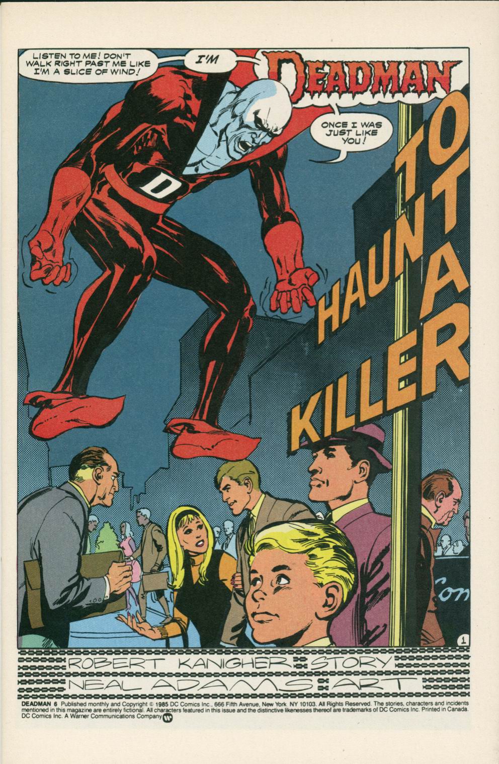 Read online Deadman (1985) comic -  Issue #6 - 3