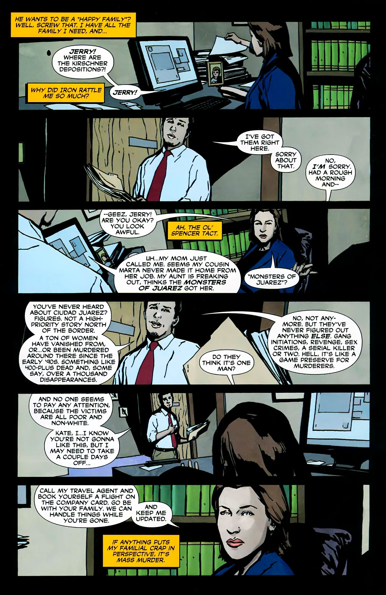 Read online Manhunter (2004) comic -  Issue #31 - 17