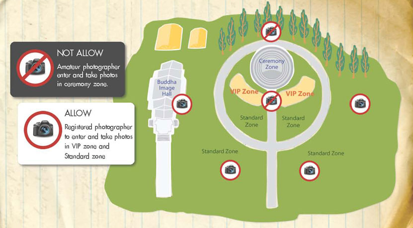 Yi Peng event map