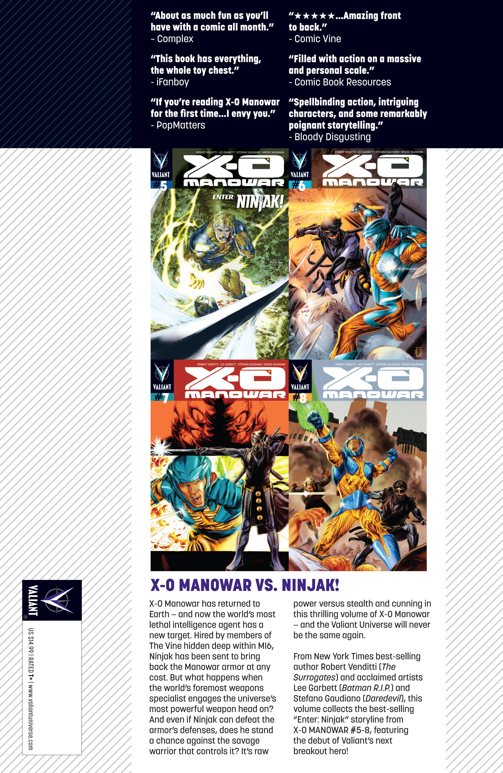 Read online X-O Manowar (2012) comic -  Issue # _TPB 2 - 110