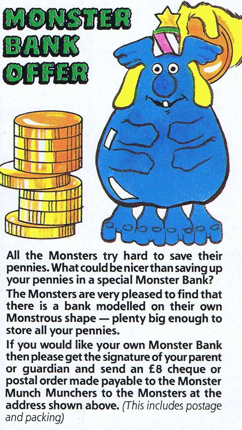 The Monster Munch Collection Ceramic Monster Bank