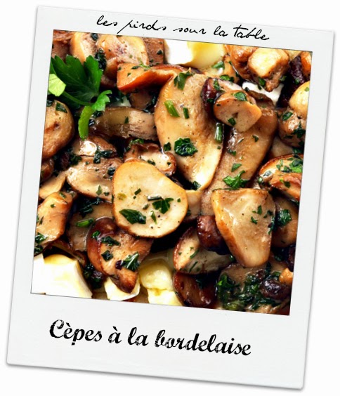 Cèpes à la bordelaise