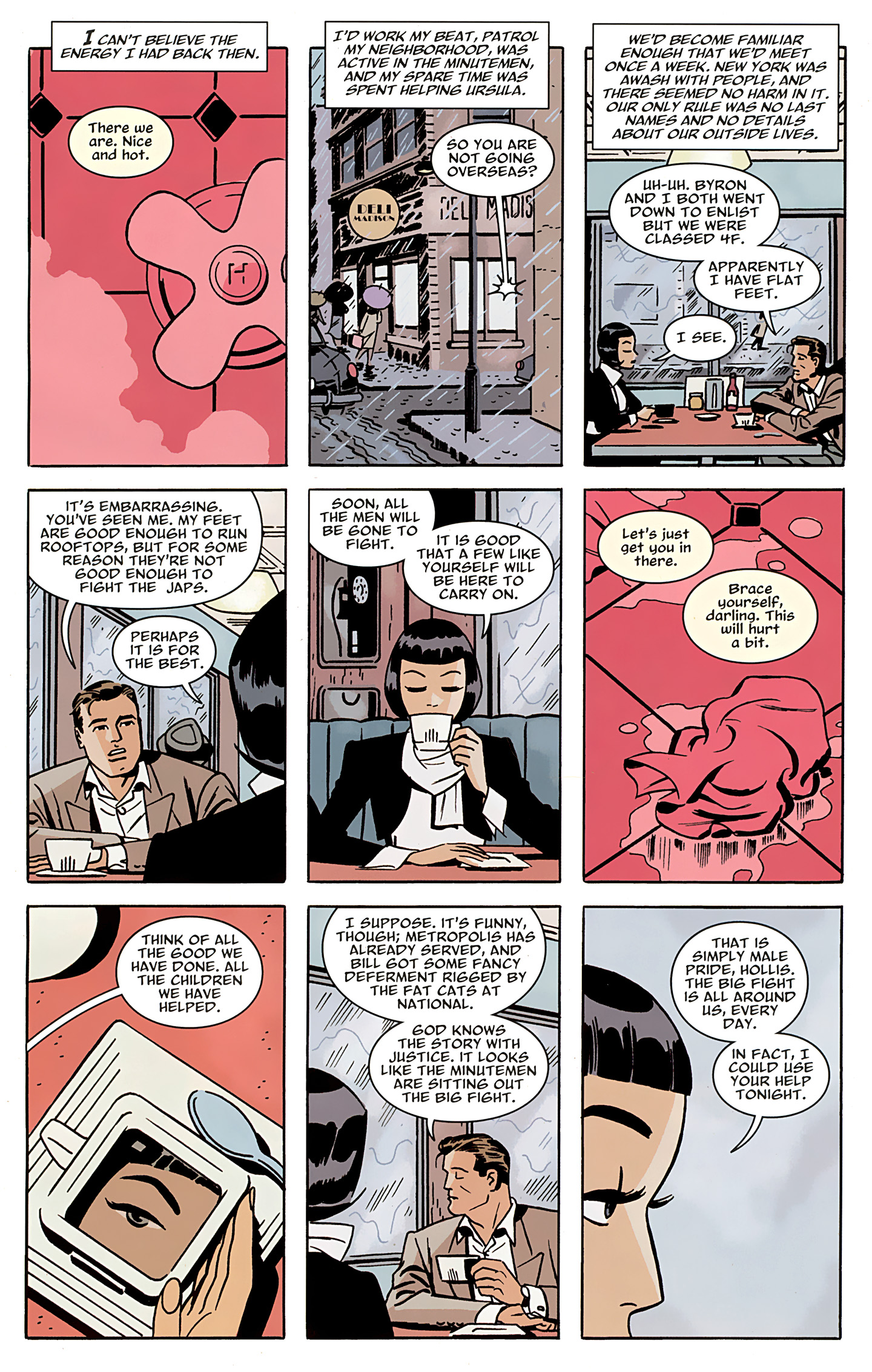 Read online Before Watchmen: Minutemen comic -  Issue #3 - 13