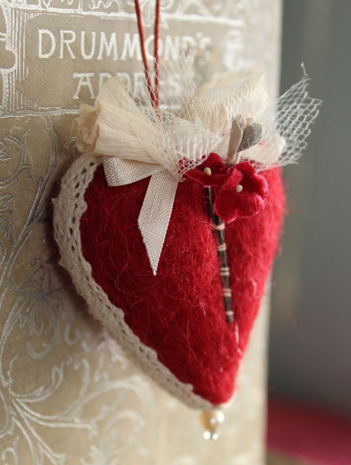 the adventures of bluegirlxo needle felted hearts in the shop....