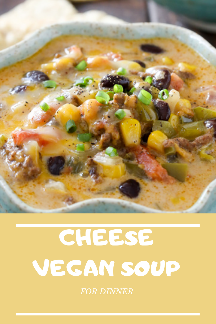 Healthy Cheese Vegan Soup For Dinner Healthy Cheese Vegan Soup For Dinner