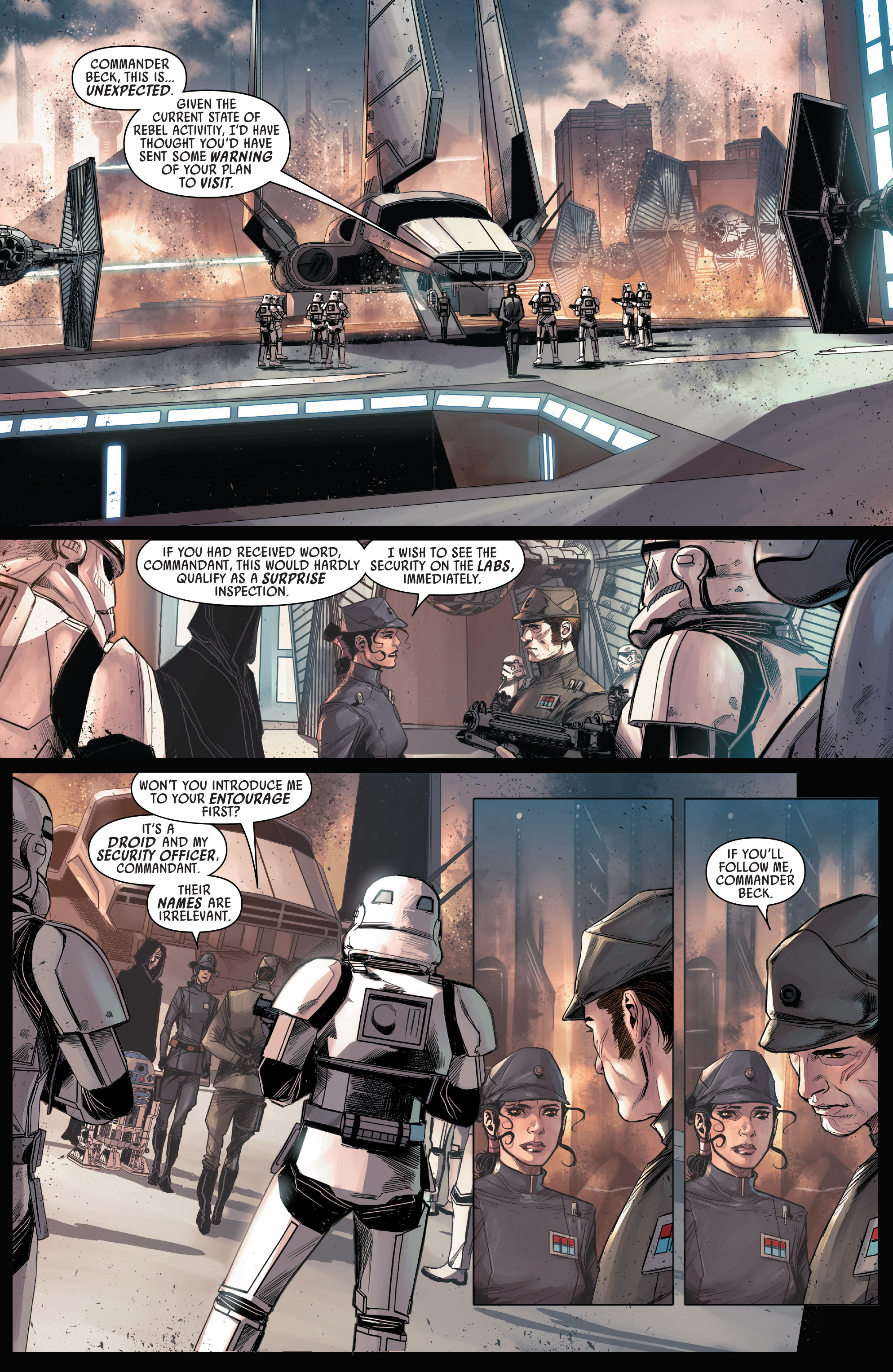 Read online Journey to Star Wars: The Force Awakens - Shattered Empire comic -  Issue #4 - 9