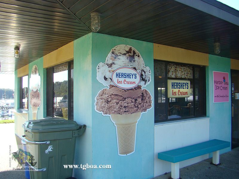 The Trawler Beach House Ice Cream Shops on the Chesapeake Bay