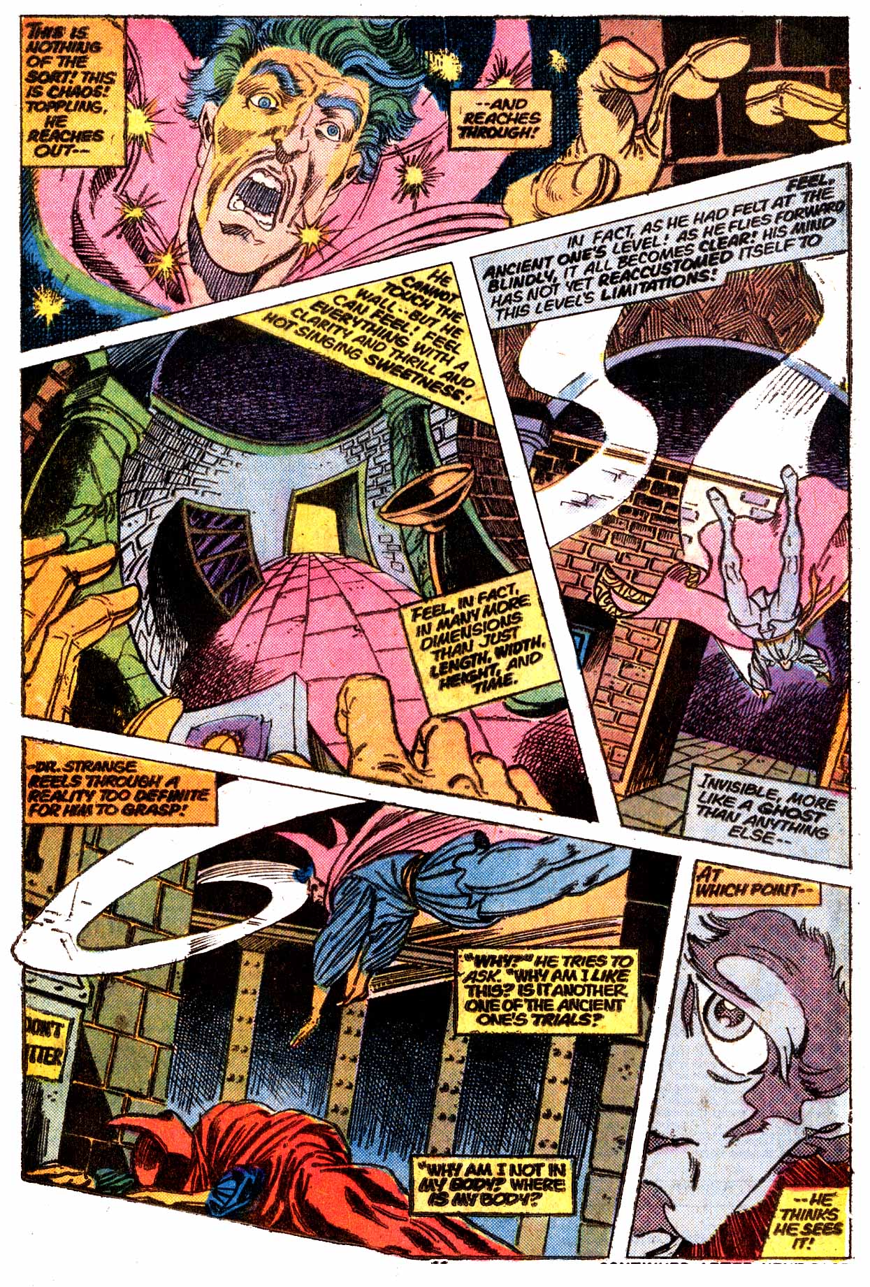 Read online Doctor Strange (1974) comic -  Issue #5 - 8