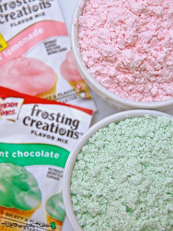 Pink Piccadilly Pastries How to Make COLORED POWDERED SUGAR 4 Ways!