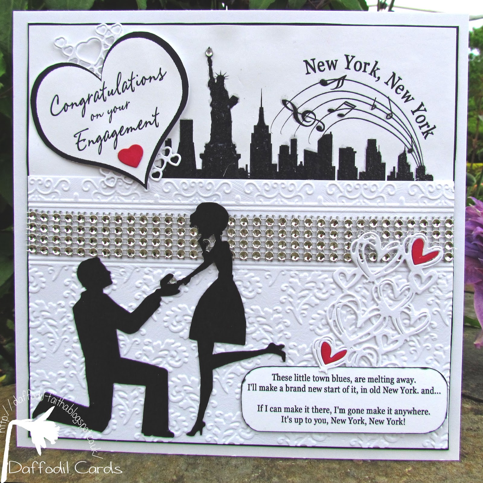 i had to print it out 3 times as i cut the black card wrongly around the edge then added it to the card upside down its a wonder i didnt throw it - Engagement Cards i had to print it out 3 times as i cut the black card wrongly around the edge then added it to the card upside down its a wonder i didnt throw it - Engagement Cards